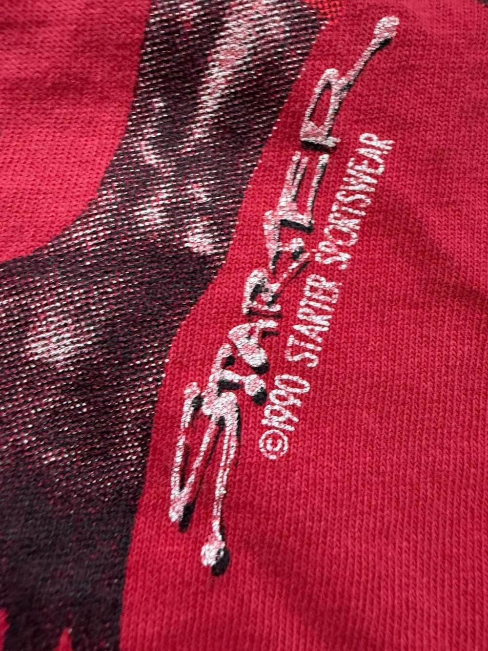 Vintage 1990 Starter Michael Jordan Chicago Bulls Graphic T-Shirt Size XL - Picture 6 of 6